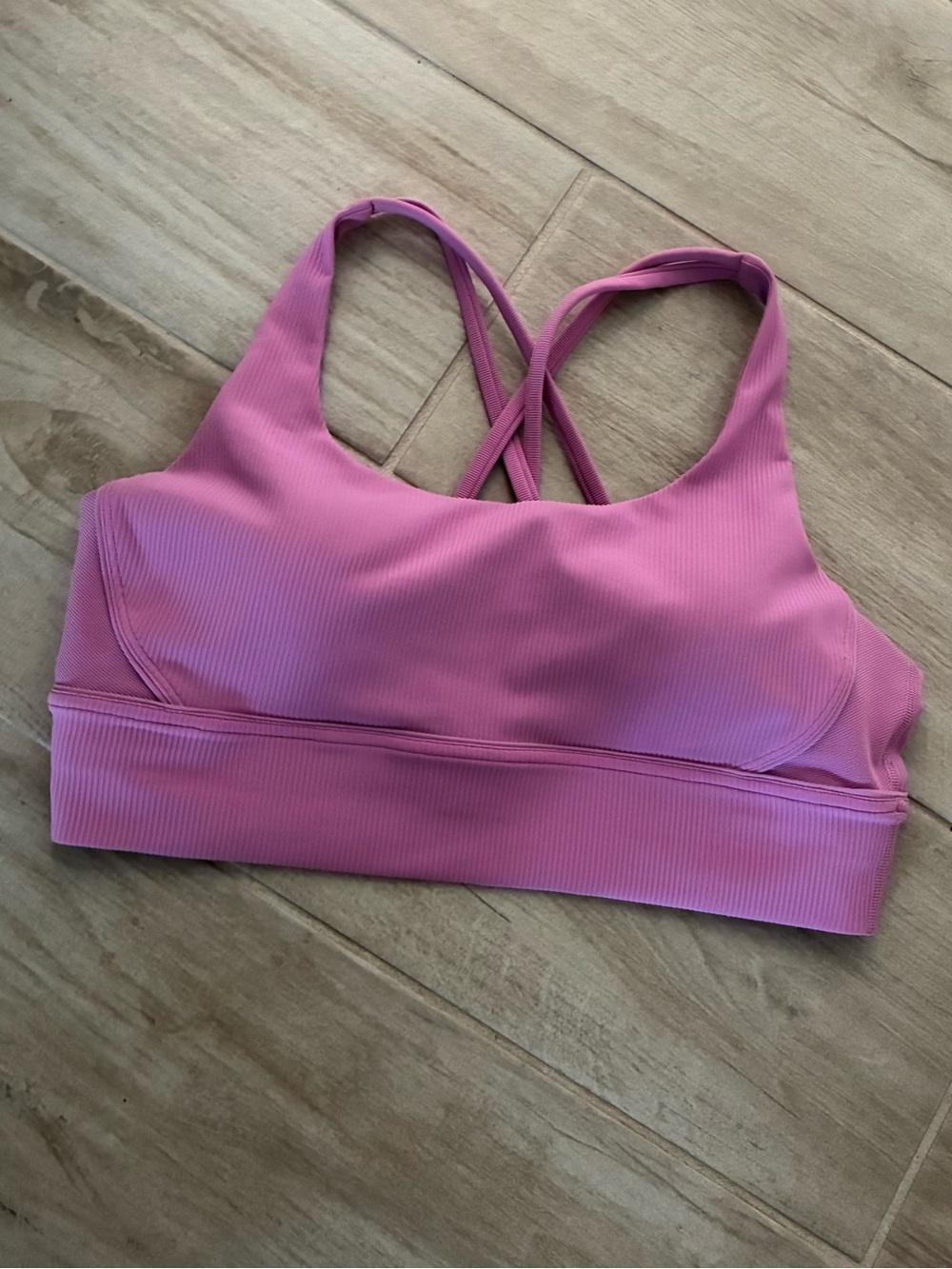 NWOT!! Lululemon Energy Longline Ribbed Bra - Picture 6 of 9